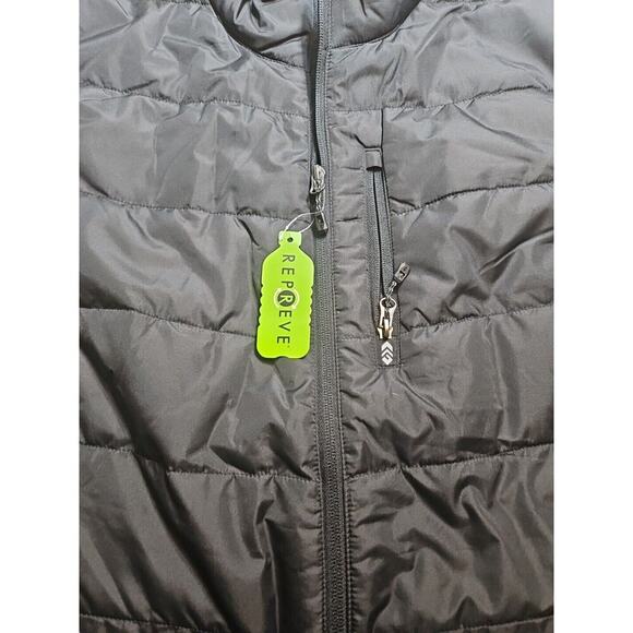 Free Country Quilted UL Puffer Vest Men XXL Black Synthetic Hike Camp Fish Trail - Picture 4 of 10